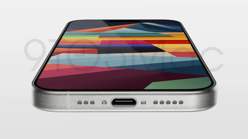 iPhone 15 USB Type-C concept