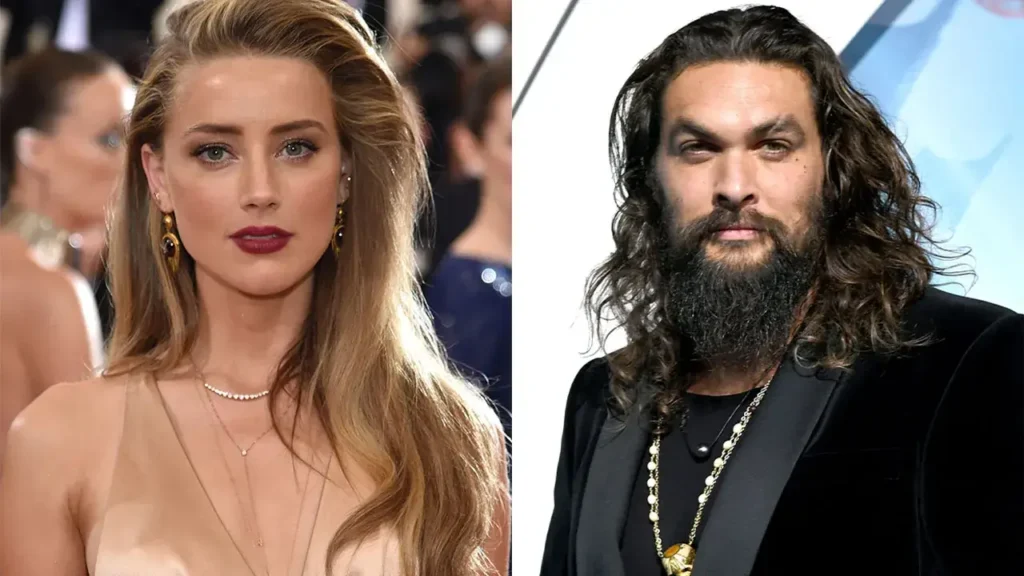 Jason Momoa and Amber Heard